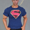 Dummy V-Neck T-Shirt - Blue
